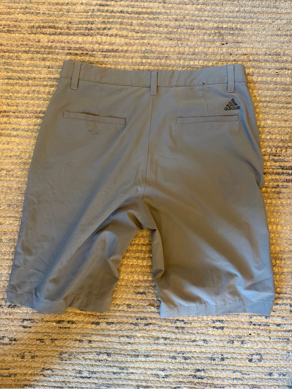 adidas Men's Light Gray Performance Hybrid Shorts